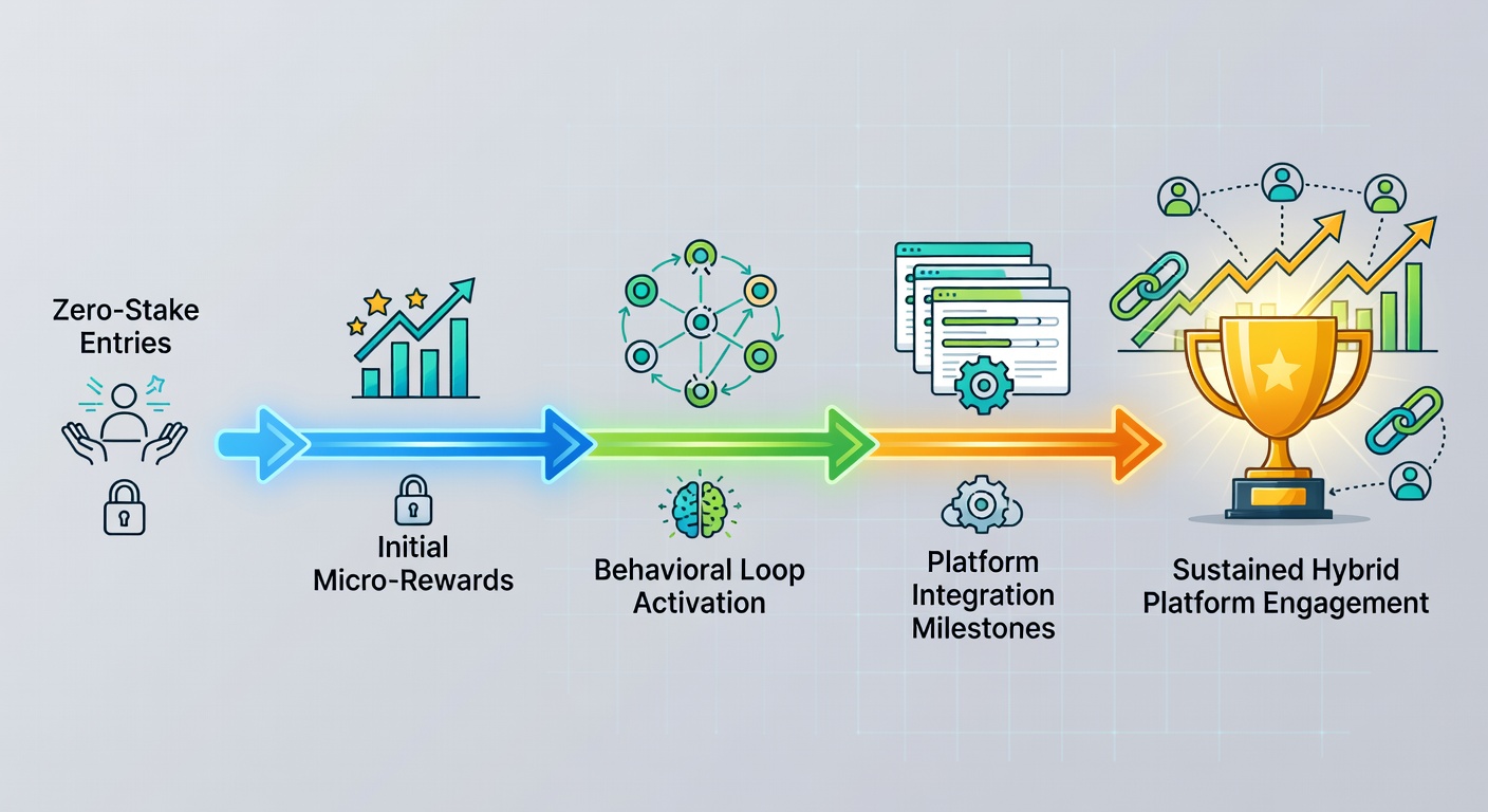 Chart illustrating user flow between sportsbook and casino sections within a single regulated account