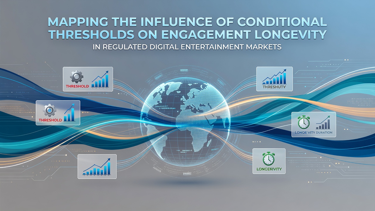 Visual representation of conditional thresholds affecting user engagement patterns in digital entertainment platforms