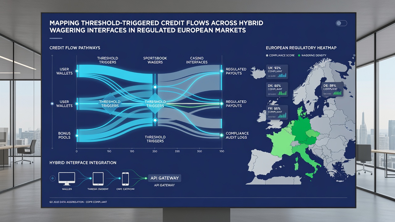 Chart illustrating sequential credit activation across European hybrid betting interfaces