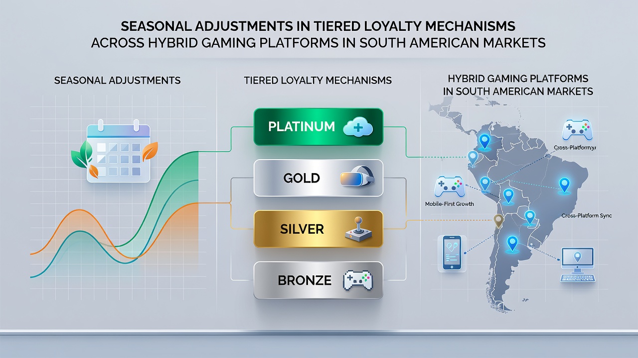 Data visualization of tiered loyalty retention metrics across South American hybrid platforms in 2026